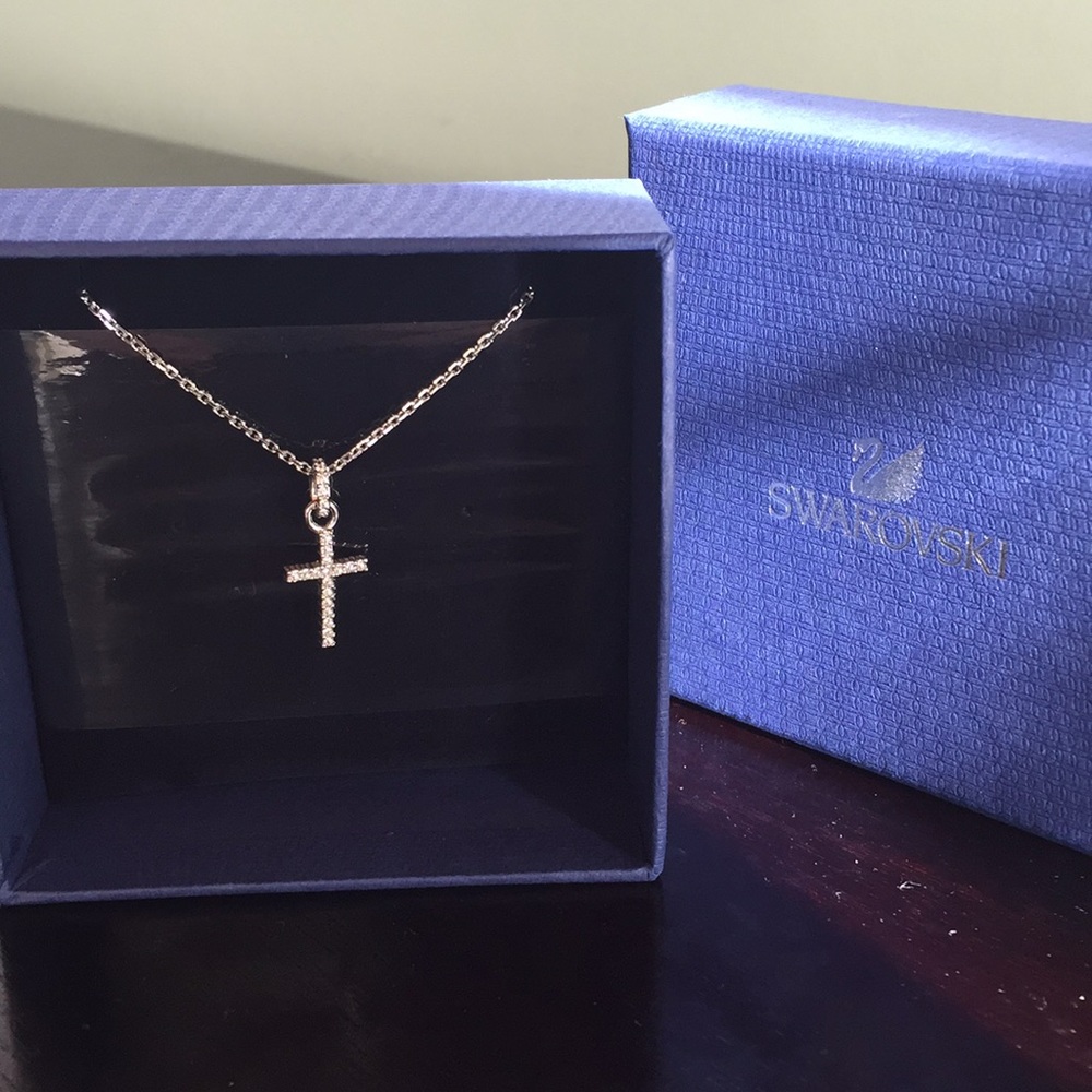 SWAROVSKI mini cross pendant
